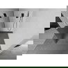 Mexen Kioto ścianka prysznicowa Walk-in 130 x 200 cm, lustro 8 mm, gun metal - 800-130-101-95-50