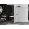 Mexen Kioto ścianka prysznicowa Walk-in 70 x 200 cm, prążki 8 mm, gun gray szczotkowany - 800-070-101-66-09