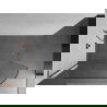 Mexen Kioto-R L ścianka prysznicowa zaokrąglona Walk-in 80 x 200 cm, transparent, różowe złoto - 800-080-103-60-06