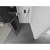 Mexen Kioto+ ścianka prysznicowa z półką Walk-in 70 x 200 cm, transparent, gun gray szczotkowany - 800-070-121-66-00