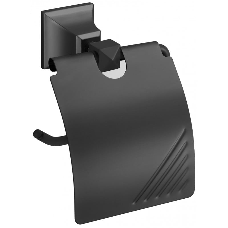 Mexen Dalia uchwyt na papier toaletowy, czarny - 7017333-70