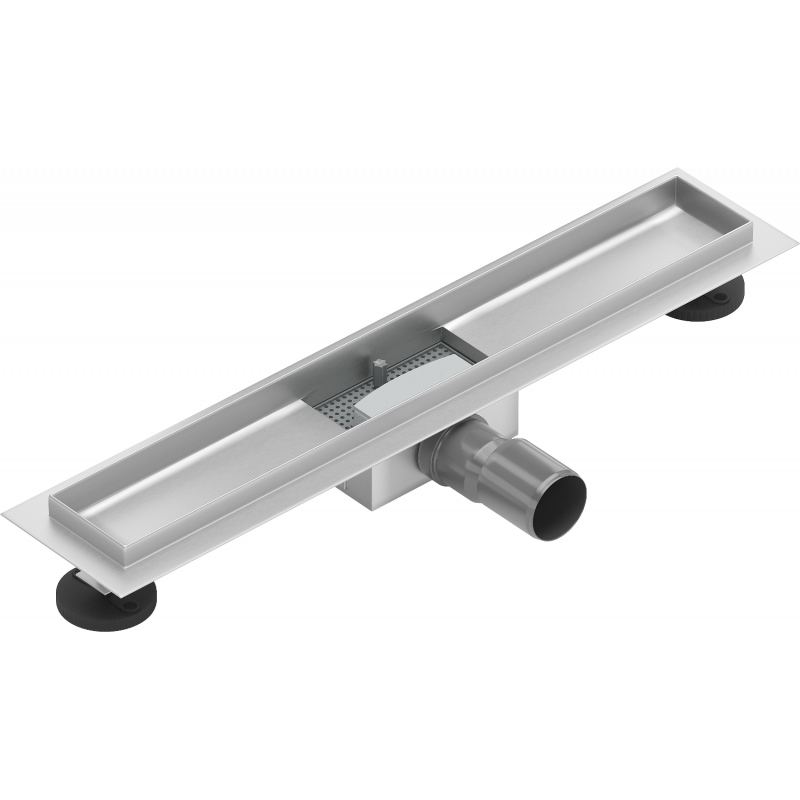Mexen Flat korpus do odpływu liniowego 60 cm, inox - 1015060