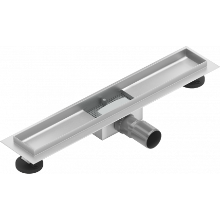 Mexen Flat korpus do odpływu liniowego 60 cm, inox - 1015060