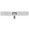 Mexen Flat korpus do odpływu liniowego 80 cm, inox - 1015080