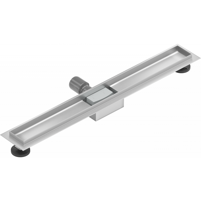 Mexen Flat korpus do odpływu liniowego 80 cm, inox - 1015080