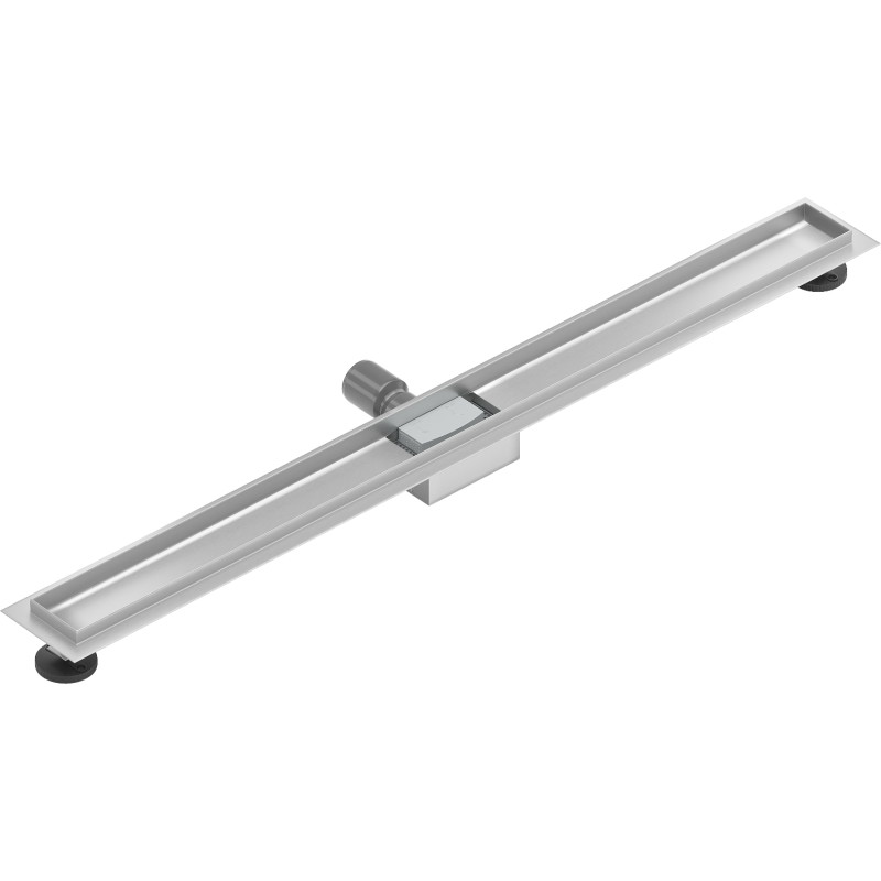 Mexen Flat korpus do odpływu liniowego 90 cm, inox - 1015090