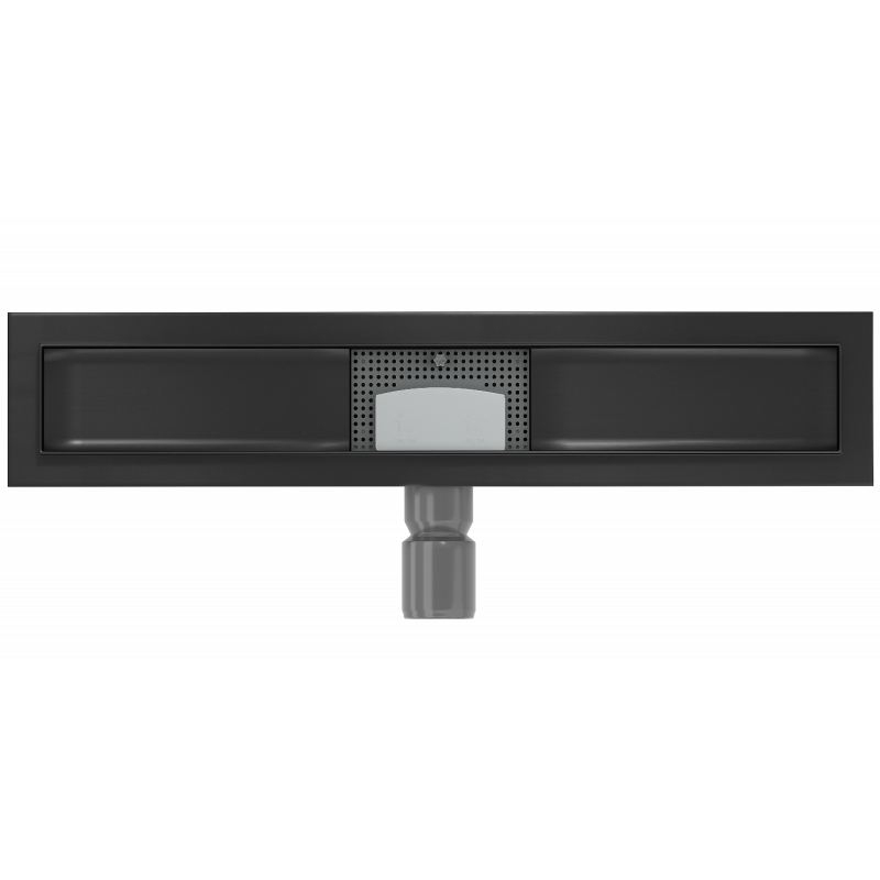 Mexen Flat korpus do odpływu liniowego 60 cm, czarny - 1715060