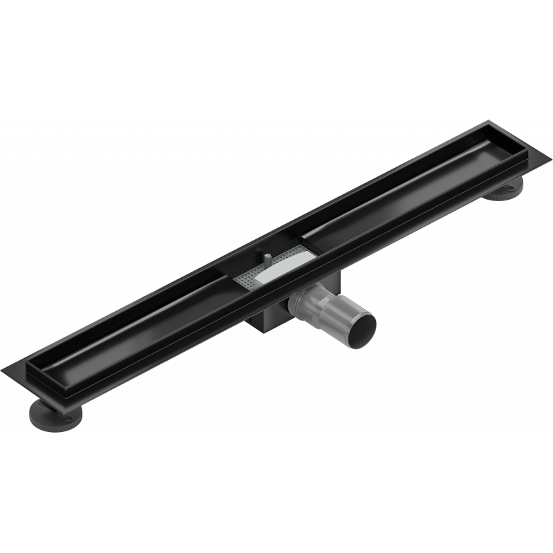 Mexen Flat korpus do odpływu liniowego 70 cm, czarny - 1715070