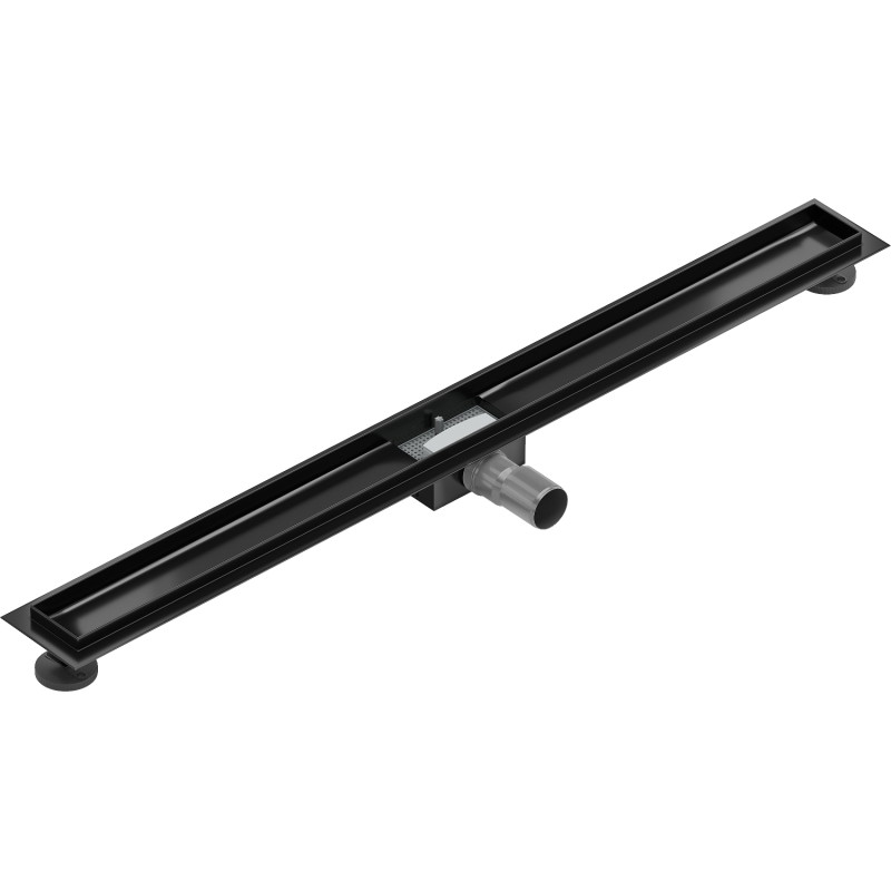 Mexen Flat korpus do odpływu liniowego 90 cm, czarny - 1715090