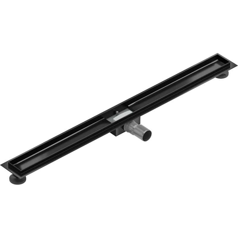 Mexen Flat korpus do odpływu liniowego 100 cm, czarny - 1715100
