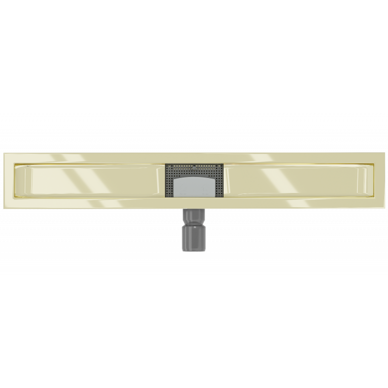 Mexen Flat korpus do odpływu liniowego 80 cm, złoty - 1515080