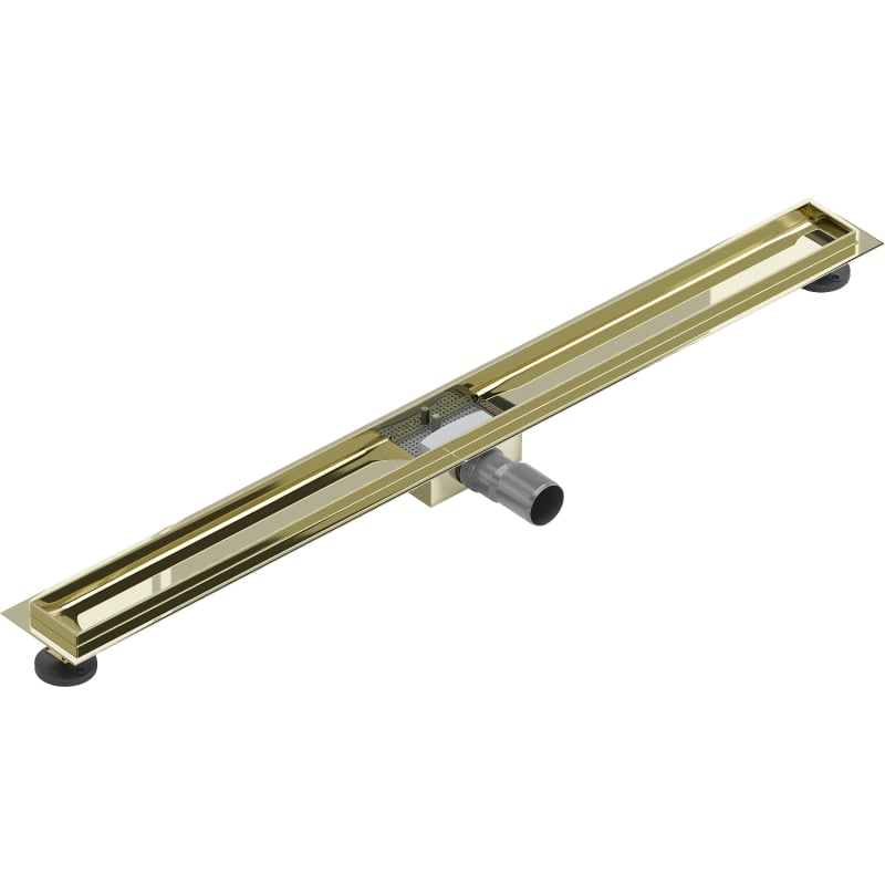 Mexen Flat korpus do odpływu liniowego 100 cm, złoty - 1515100