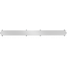 Mexen Flat M13 maskownica 2w1 do odpływu liniowego 70 cm, inox - 1019070