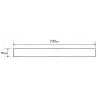 Mexen Flat M13 maskownica 2w1 do odpływu liniowego 70 cm, inox - 1019070
