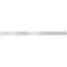 Mexen Flat M13 maskownica 2w1 do odpływu liniowego 80 cm, inox - 1019080