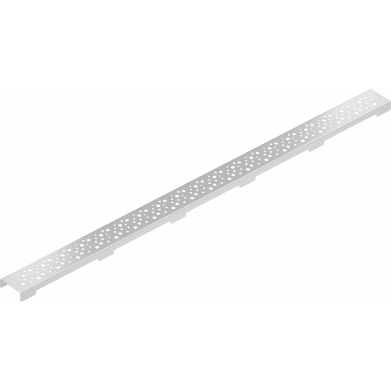 Mexen Flat M12 maskownica do odpływu liniowego 80 cm, inox - 1021080