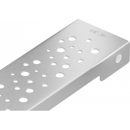 Mexen Flat M12 maskownica do odpływu liniowego 100 cm, inox - 1021100