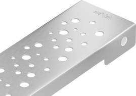 Mexen Flat M12 maskownica do odpływu liniowego 100 cm, inox - 1021100