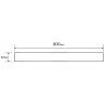 Mexen Flat M03 maskownica do odpływu liniowego 80 cm, inox - 1022080