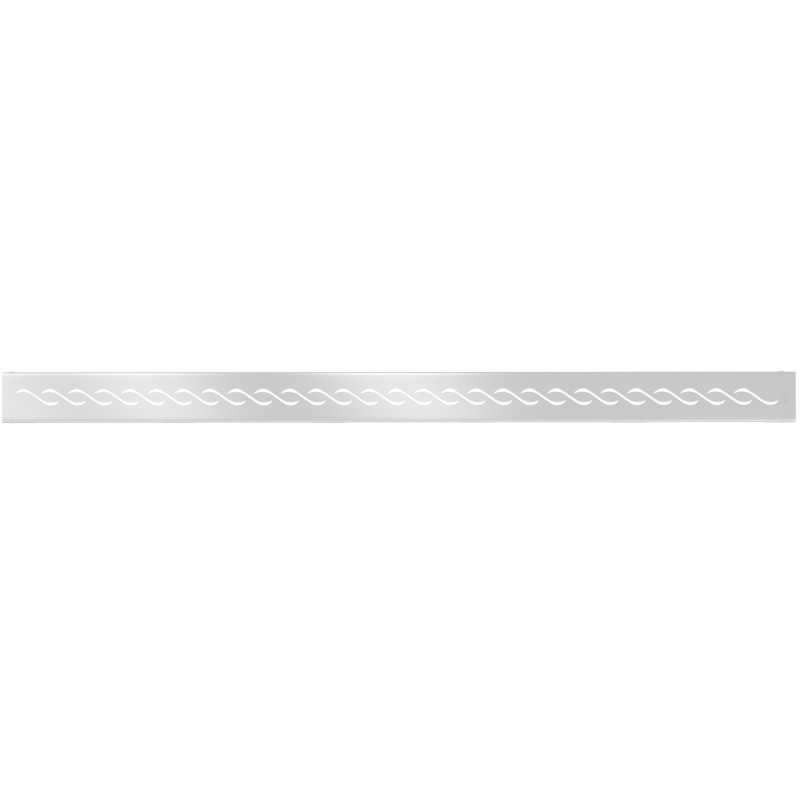 Mexen Flat M18 maskownica do odpływu liniowego 80 cm, inox - 1023080