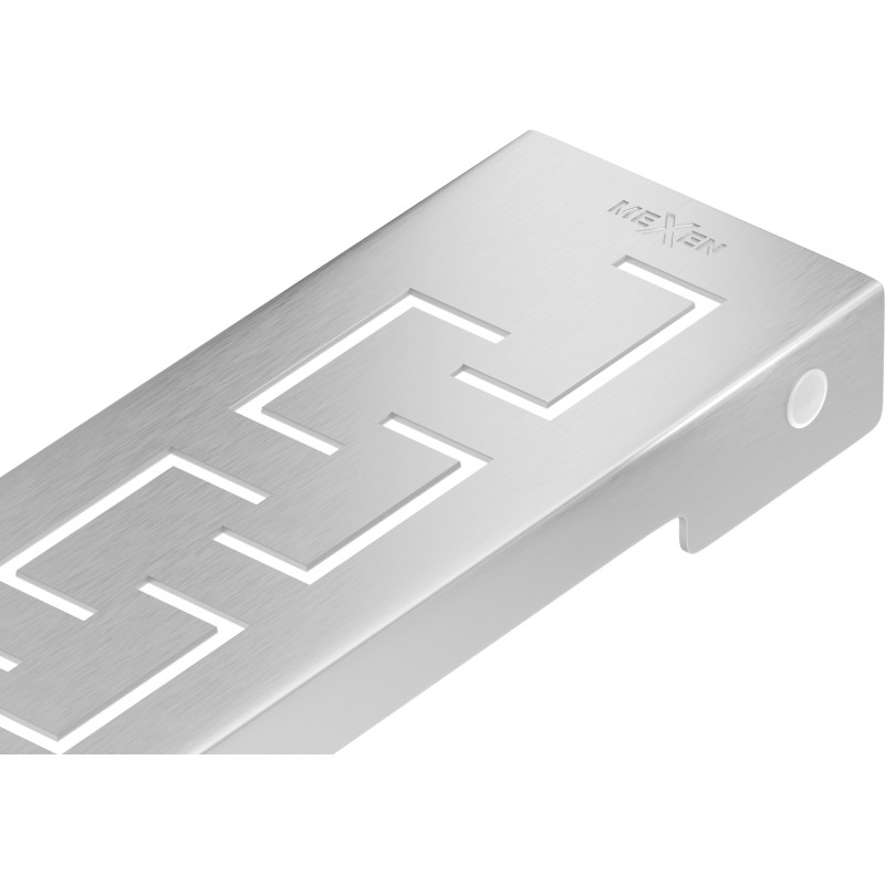 Mexen Flat M15 maskownica do odpływu liniowego 80 cm, inox - 1024080