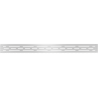 Mexen Flat M01 maskownica do odpływu liniowego 50 cm, inox - 1020050