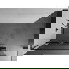 Mexen Kioto+ L ścianka prysznicowa z półką Walk-in 50 x 200 cm, transparent, czarna - 800-050-123-70-00