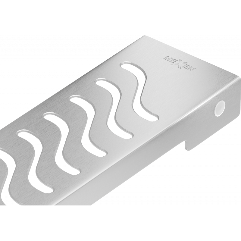 Mexen Flat M09 maskownica do odpływu liniowego 60 cm, inox - 1028060