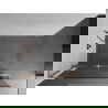 Mexen Kioto+ L ścianka prysznicowa z półką Walk-in 95 x 200 cm, transparent, miedź szczotkowana - 800-095-123-65-00