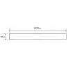 Mexen Flat M13 maskownica 2w1 do odpływu liniowego 60 cm, czarna - 1719060