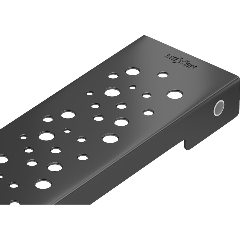 Mexen Flat M12 maskownica do odpływu liniowego 70 cm, czarna - 1721070