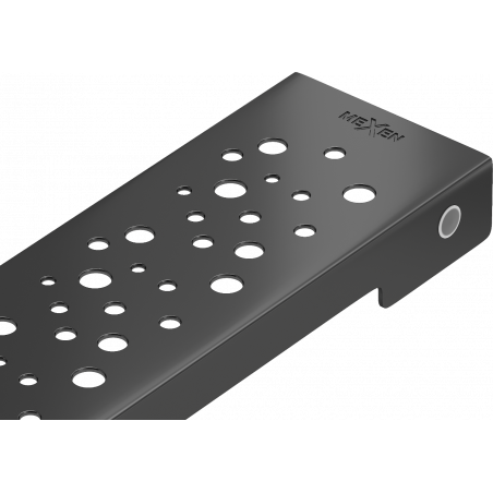 Mexen Flat M12 maskownica do odpływu liniowego 100 cm, czarna - 1721100