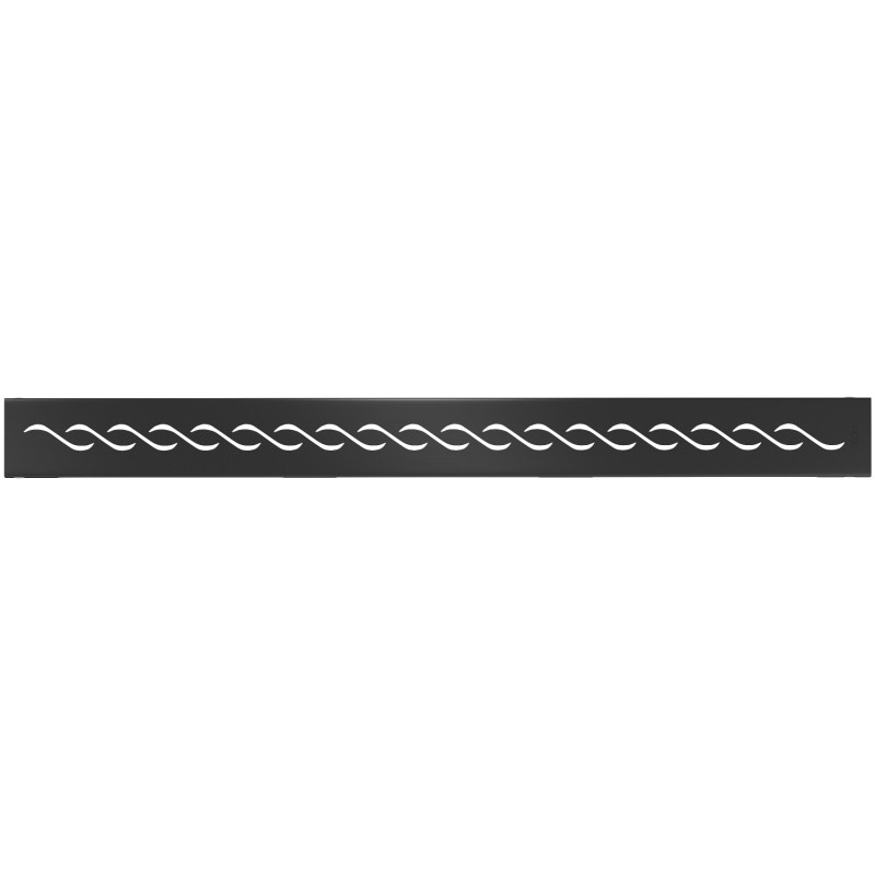 Mexen Flat M18 maskownica do odpływu liniowego 50 cm, czarna - 1723050