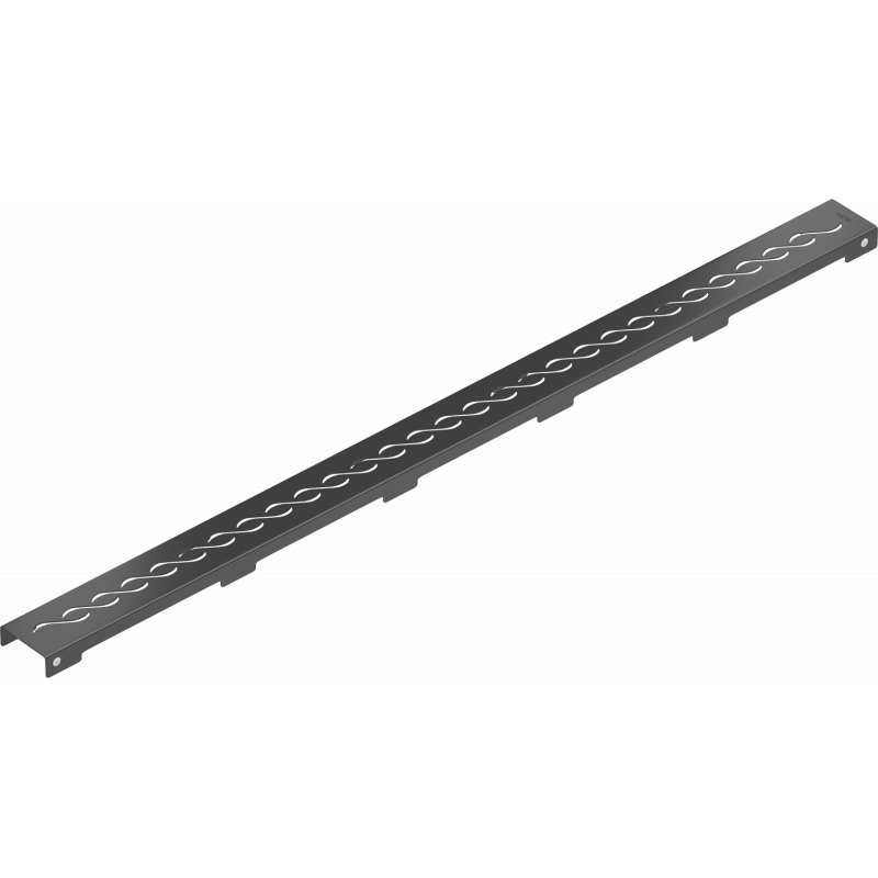 Mexen Flat M18 maskownica do odpływu liniowego 80 cm, czarna - 1723080