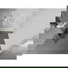 Mexen Kioto+ L ścianka prysznicowa z półką Walk-in 80 x 200 cm, transparent/szron, biała - 800-080-123-20-35