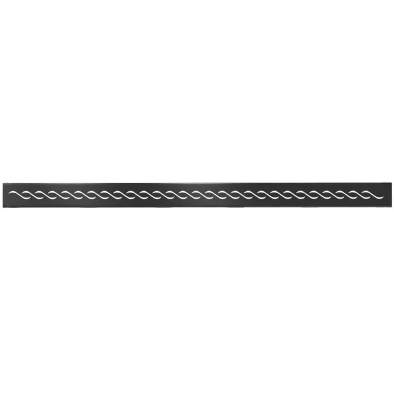 Mexen Flat M18 maskownica do odpływu liniowego 100 cm, czarna - 1723100