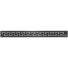 Mexen Flat M15 maskownica do odpływu liniowego 50 cm, czarna - 1724050