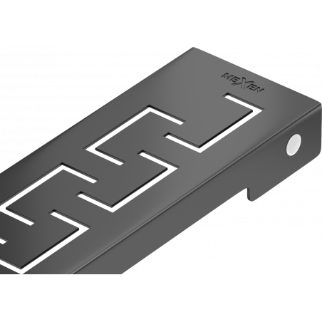 Mexen Flat M15 maskownica do odpływu liniowego 80 cm, czarna - 1724080