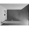 Mexen Kioto+ L ścianka prysznicowa z półką Walk-in 80 x 200 cm, szron, gun metal - 800-080-123-95-30