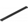 Mexen Flat MGB maskownica do odpływu liniowego 70 cm, czarne szkło - 1026070