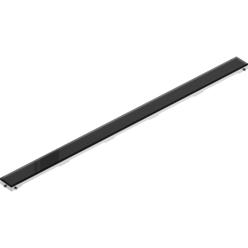 Mexen Flat MGB maskownica do odpływu liniowego 100 cm, czarne szkło - 1026100