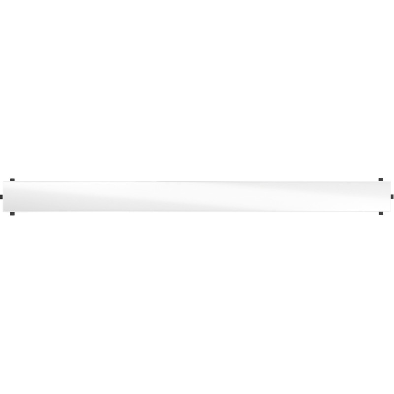 Mexen Flat MGW maskownica do odpływu liniowego 70 cm, białe szkło - 1027070