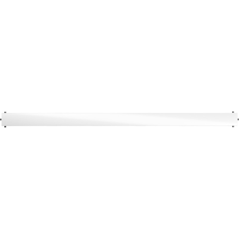 Mexen Flat MGW maskownica do odpływu liniowego 80 cm, białe szkło - 1027080