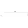 Mexen Flat M13 maskownica 2w1 do odpływu liniowego 70 cm, złota - 1519070