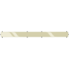 Mexen Flat M13 maskownica 2w1 do odpływu liniowego 70 cm, złota - 1519070