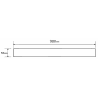Mexen Flat M13 maskownica 2w1 do odpływu liniowego 90 cm, złota - 1519090
