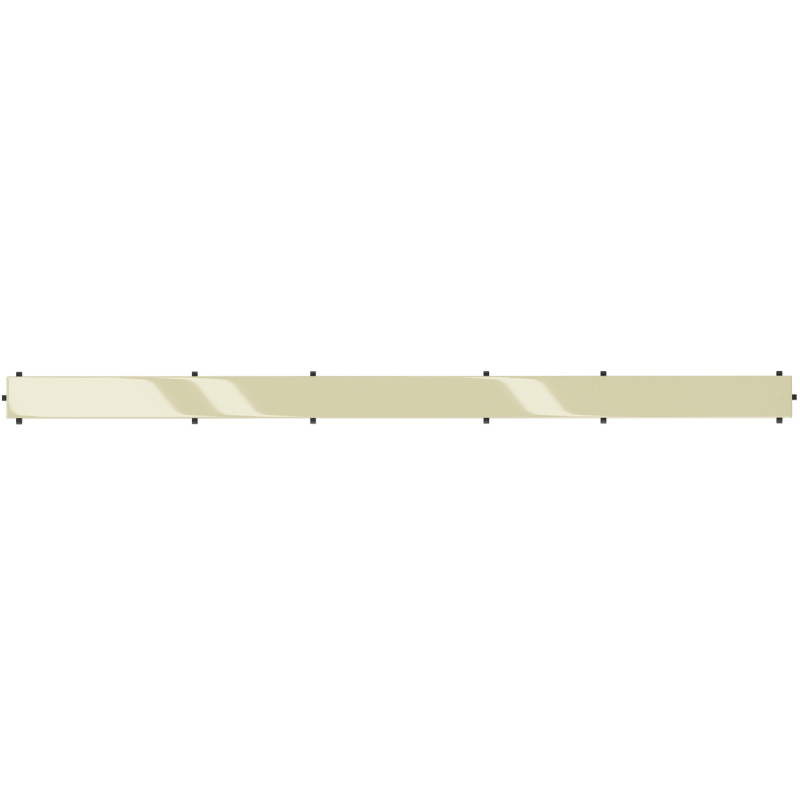 Mexen Flat M13 maskownica 2w1 do odpływu liniowego 100 cm, złota - 1519100