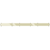 Mexen Flat M13 maskownica 2w1 do odpływu liniowego 100 cm, złota - 1519100