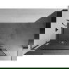 Mexen Kioto+ L ścianka prysznicowa z półką Walk-in 90 x 200 cm, czarna ramka, gun metal - 800-090-123-95-70