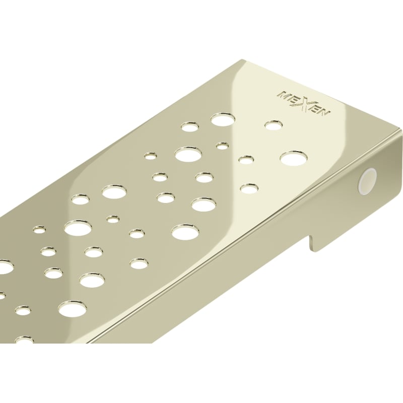 Mexen Flat M12 maskownica do odpływu liniowego 50 cm, złota - 1521050